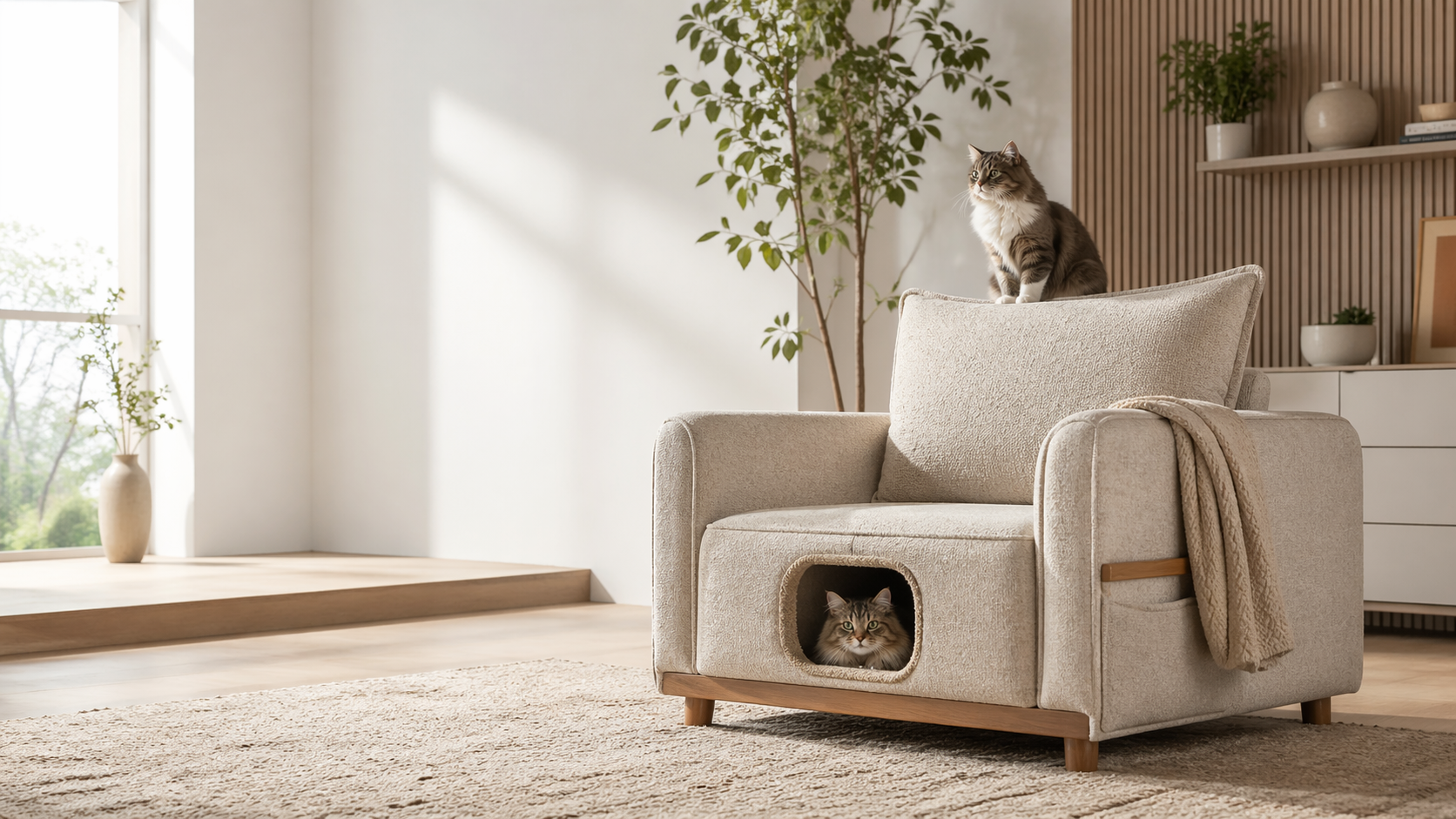 How to Choose a Cat-Friendly Armchair?