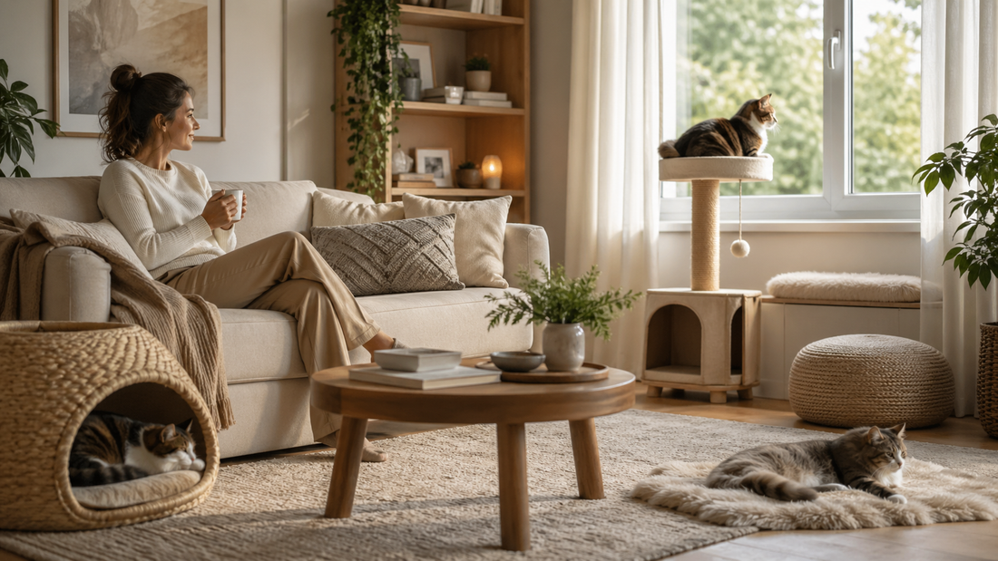 Do Cats Really Need Their Own Space in the Living Room